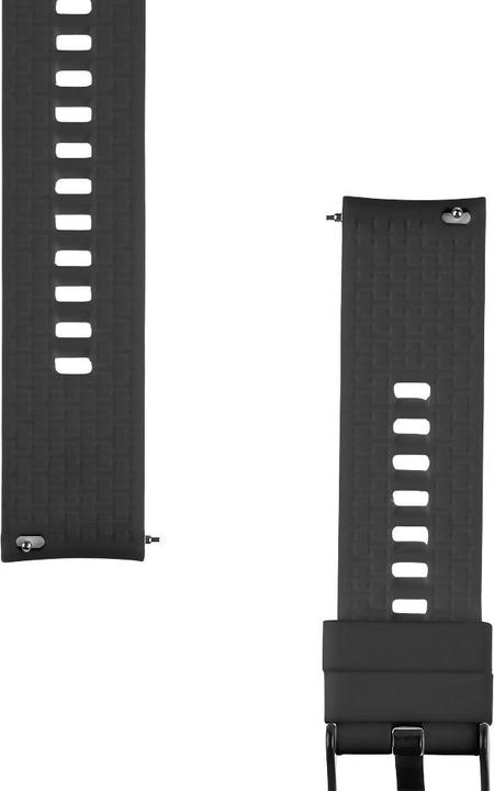 Tactical Strap - Quick Release Silicone Band 20mm Black