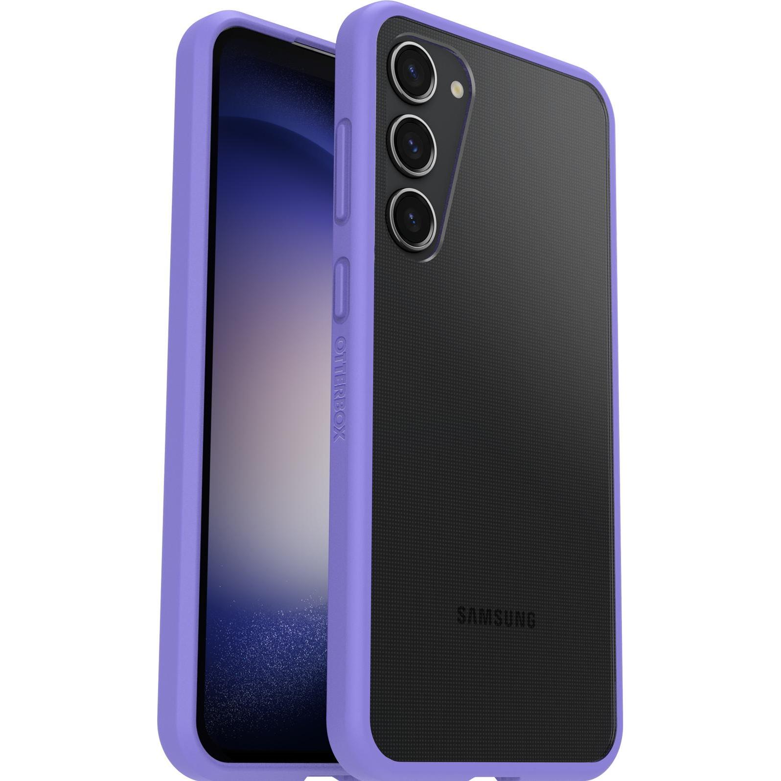 OtterBox React (Samsung Galaxy S23+), Smartphone Hülle, Violett, Transparent