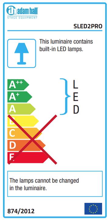 Produktbild Adam Hall Stands SLED Pro LEDNotenpultleuchte (Notenständerleuchte)