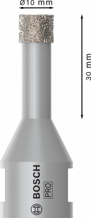 Productafbeelding Bosch Professional Zubehör Diamantboormachine Droge snelheid, 10 x 30 mm (10 mm)