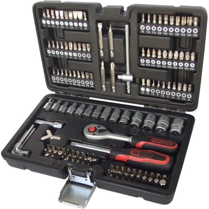Actual product image KS Tools Socket spanner set, imperial 1/4