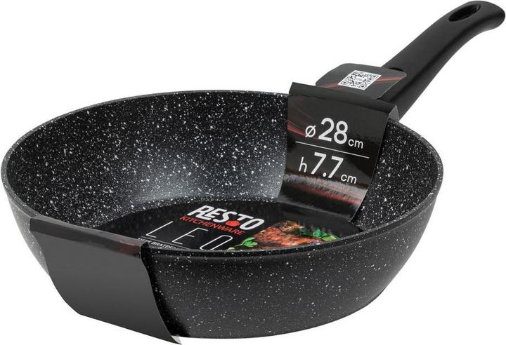 Actual product image Resto DEEP FRYING PAN D28 H7,7CM (28 cm, Frying pan, Aluminium)