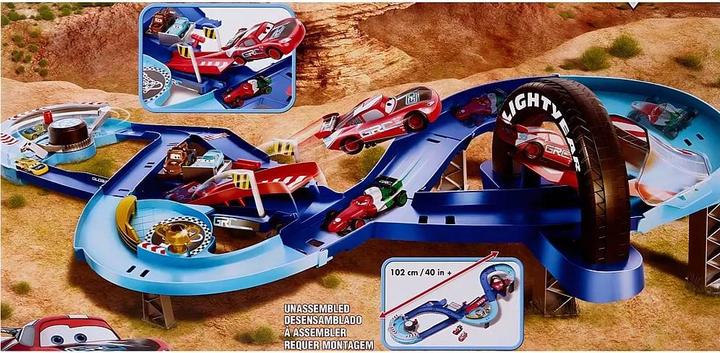Productafbeelding Mattel Disney Pixar Cars GRC Sprung-Rennstrecke