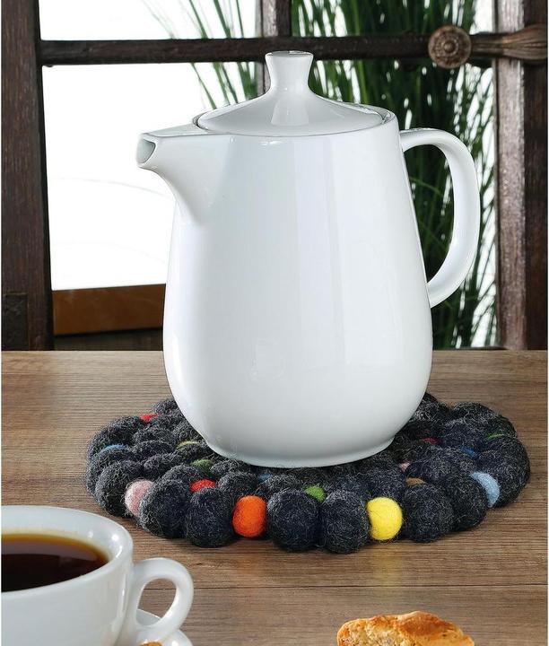 Actual product image Cilio Coaster NERO round (1x, Pan coaster)