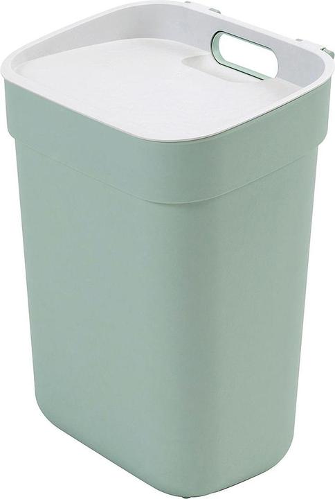 Actual product image Curver Kosz Do Segregacji śmieci 10l /Zielony/ Jasny Szary (10 l)