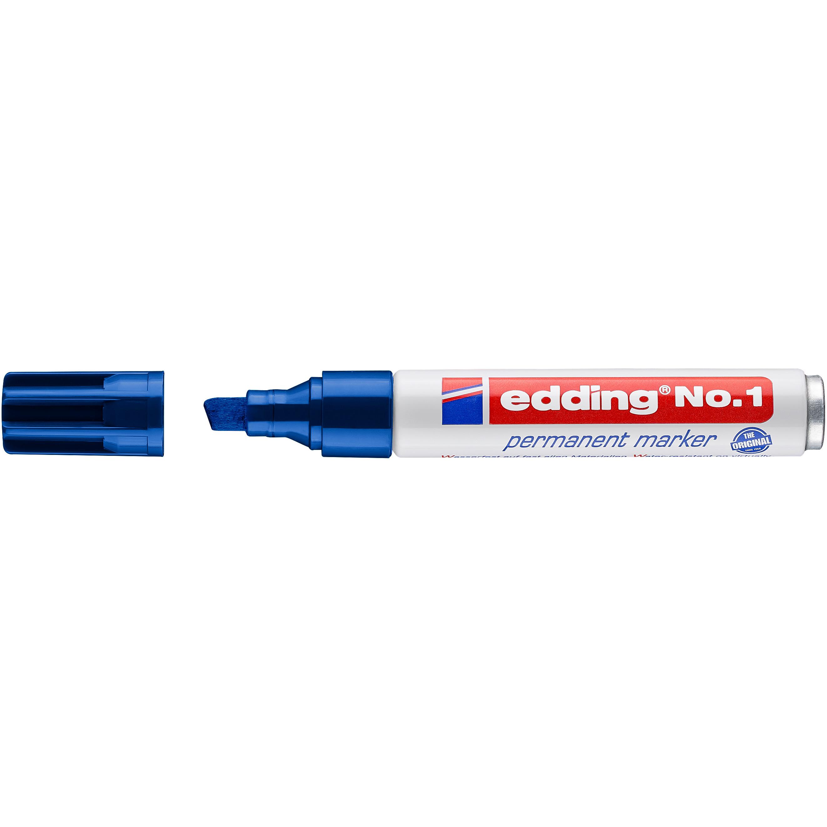 Edding, Marker, Permanent Marker No. 1 (Grün, 5 mm, 1 x)