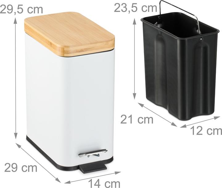 Produktbild Relaxdays Mülleimer (5 l)