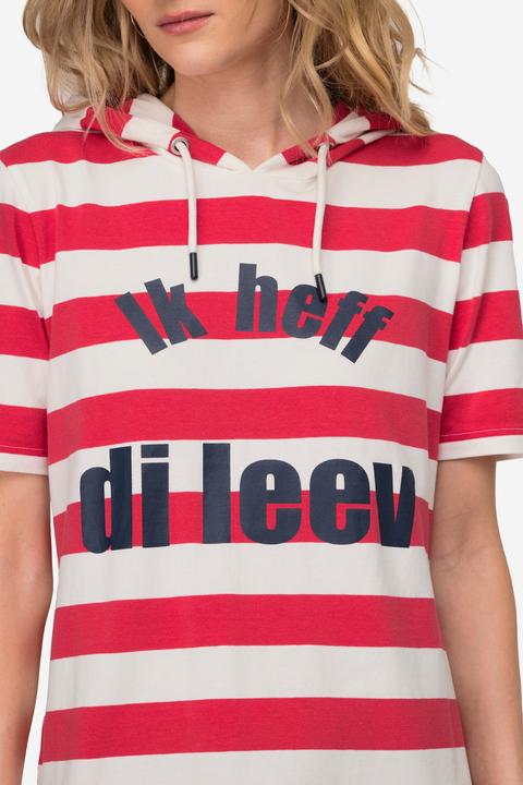 Actual product image Laurasøn T-Shirt, Ringel, Statement, Halbarm (L)