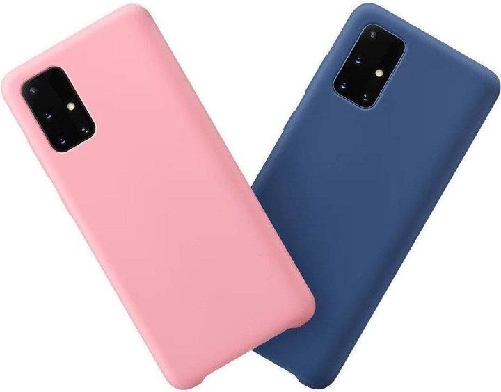 Actual product image Hurtel Silicone Case Soft Flexible Rubber Cover for Samsung Galaxy S21 Ultra 5G dark blue (Samsung Galaxy S21 Ultra 5G)