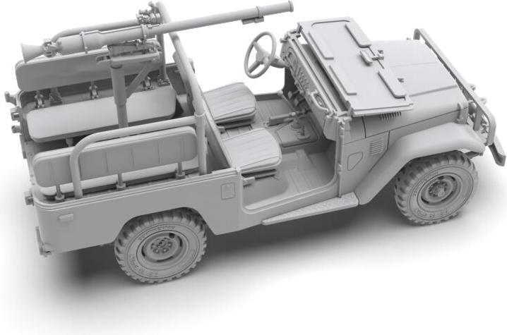 Produktbild AK Interactive 35003 FJ43 Pickup w/SPG-9 Recoilless Gun 1:35 Plastic Model Kit