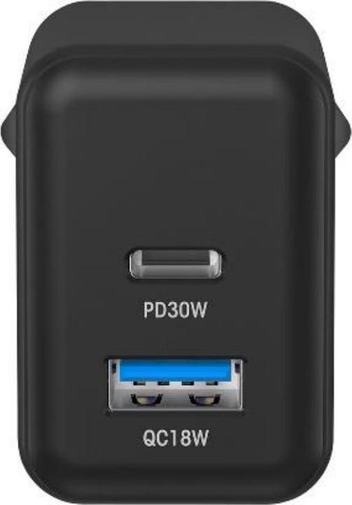 Produktbild Xlayer Universal Powercharger 38W USB Typ C Black (38 W, 2 Ports)