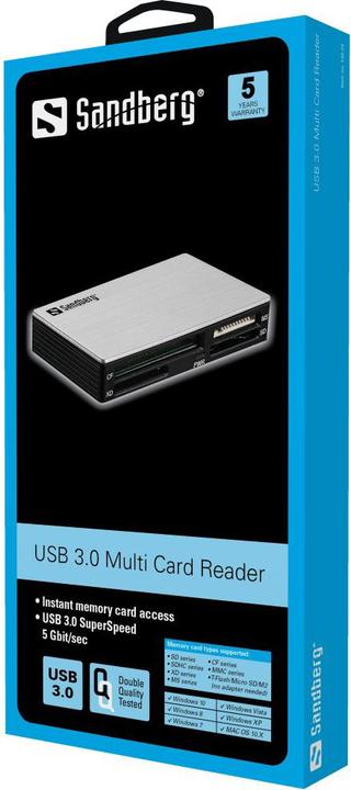 Produktbild Sandberg USB 3.0 Multi Card Reader (USB 3.0)