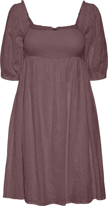 Produktbild Vero Moda Gesmoktes Broderie Anglaise Minikleid (XS)