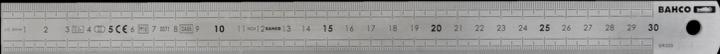 Actual product image Bahco ruler 600mm (600 mm)