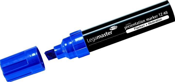 Produktbild Legamaster Flipchartmarker TZ48 blau, 4-12mm (1x)