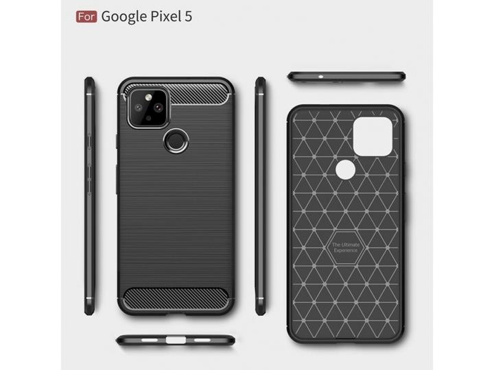 Immagine prodotto Screenguard Google Pixel 5 Cover Carbon Brushed Soft TPU (Google Pixel 5)