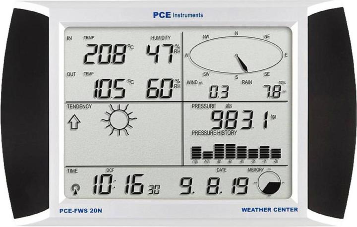 Produktbild PCE Instruments PCE-FWS 20N-1 PCE-FWS 20N-1 Funk-Wetterstation