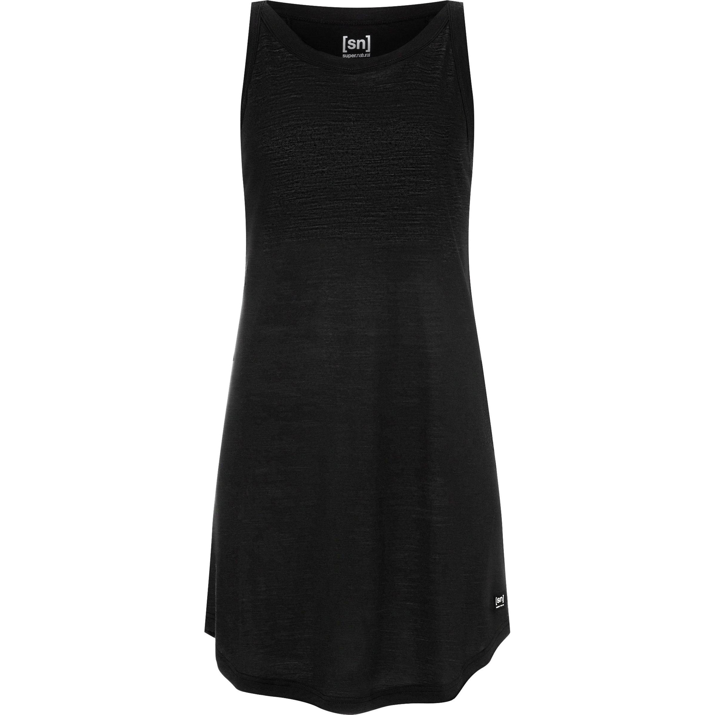 Super Natural, Damen, Kleider, W Relax Dress, Schwarz, (M)