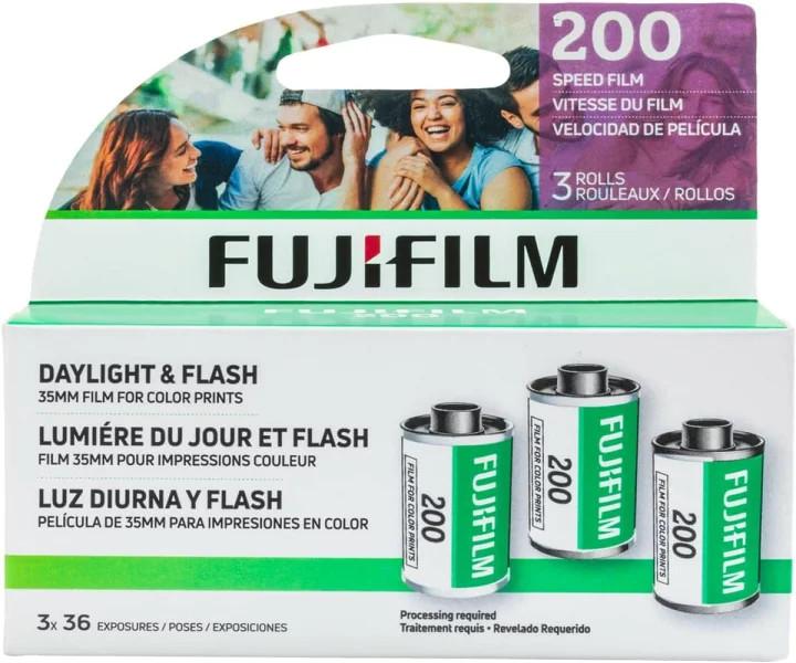 Actual product image Fujifilm 200 135-36 Trio