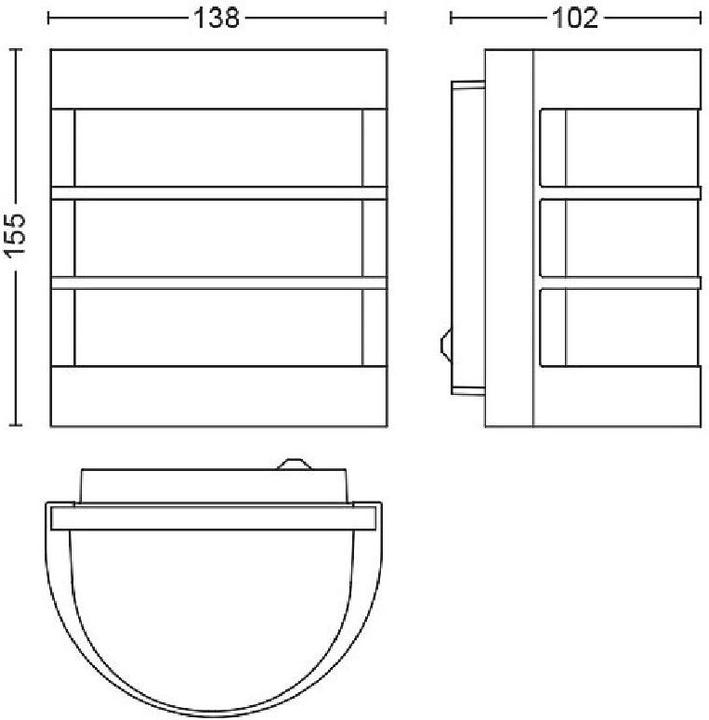 Produktbild Philips Calgary (E27, IP44)