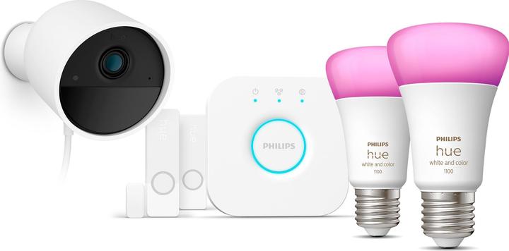 Produktbild Philips Hue Secure Kamera Bundle (1100 lm, E27)