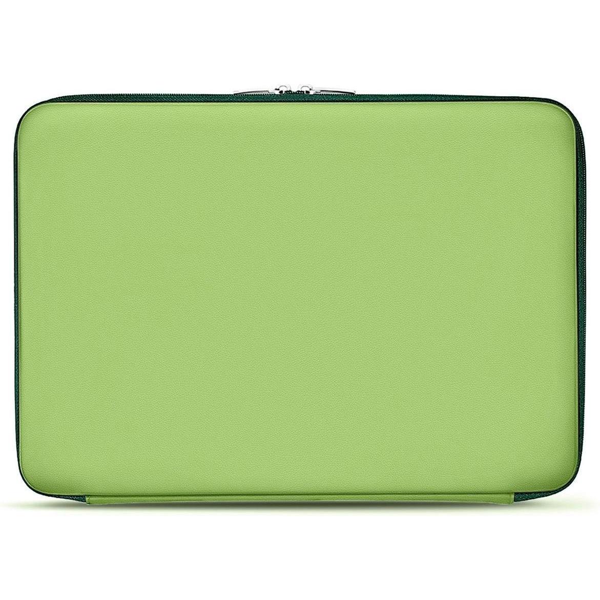 Noreve Lederhülle, Notebooktasche, Grün