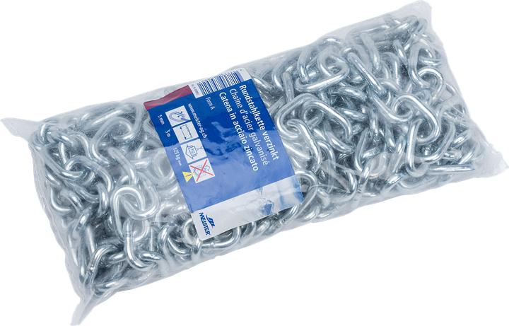 Produktbild Meister Rundstahlkette Form A verzinkt (5 m)