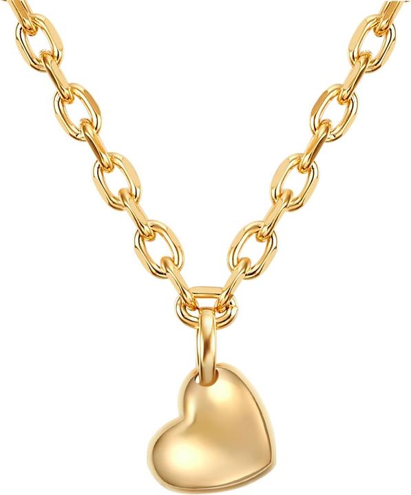 Image du produit Yokoamii Femme métal or jaune 45,0 cm chaîne de base + 5,0 cm extension - 30218 (Alliage de métal 100%., 45 - 50 cm)