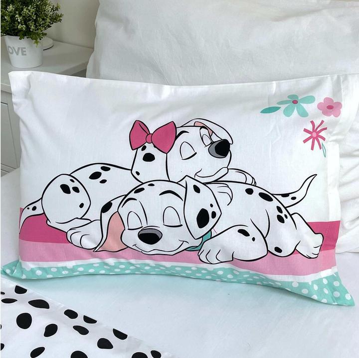 Immagine prodotto Tinisu 101 Biancheria da letto per bambini dalmata 100 x 135 cm - cotone morbido