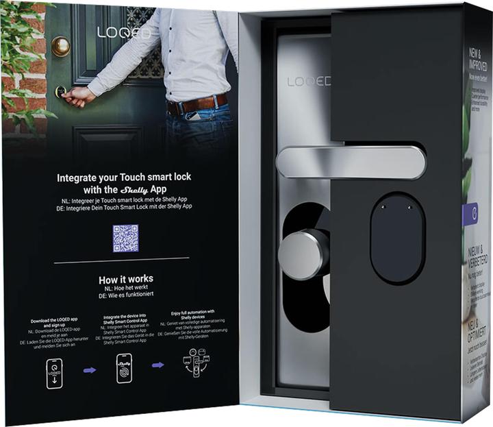 Actual product image Loqed Touch Intelligent Gate Lock