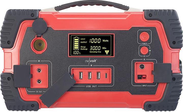 Produktbild Revolt Powerstation & Solar-Generator (800 Wh, 7 kg)