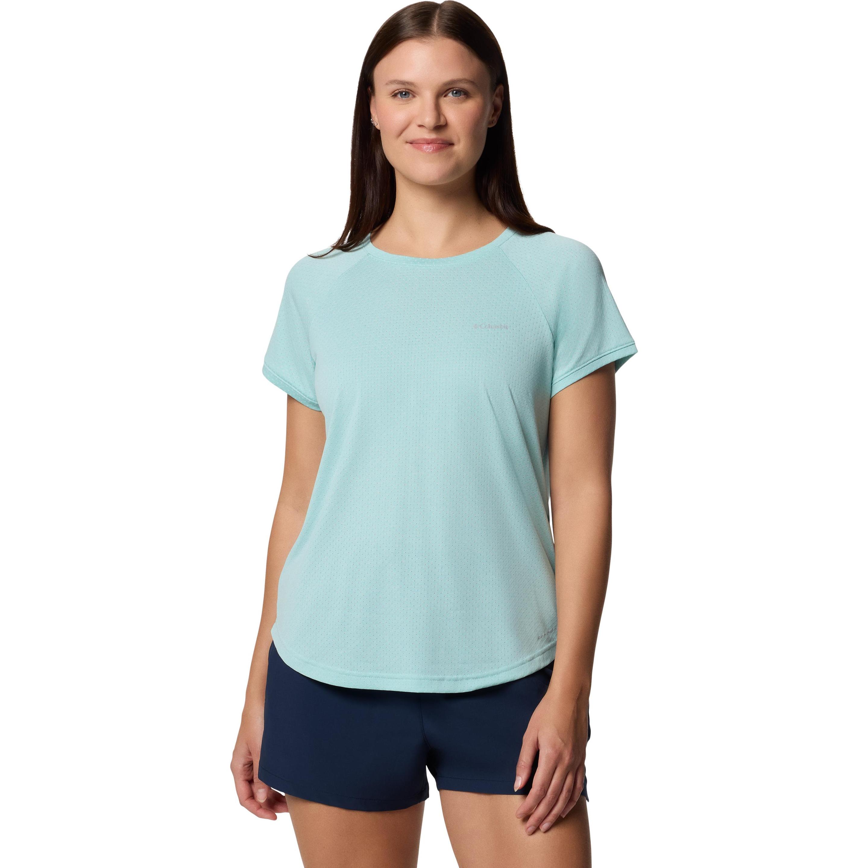 Columbia, Damen, Funktionsshirt, Bogata Bay™ SS Tee (L), Grün, L