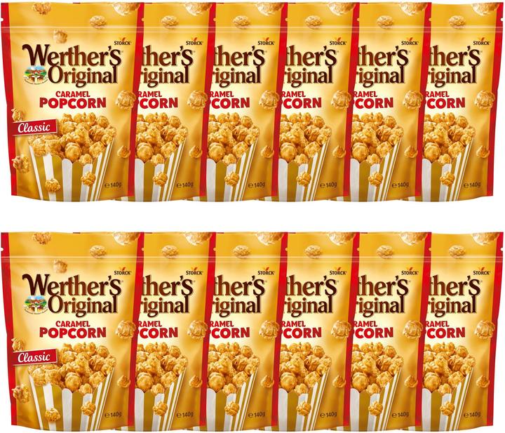 Image du produit Werther's Original Popcorn au caramel Classic (1680 g, 1 pcs)