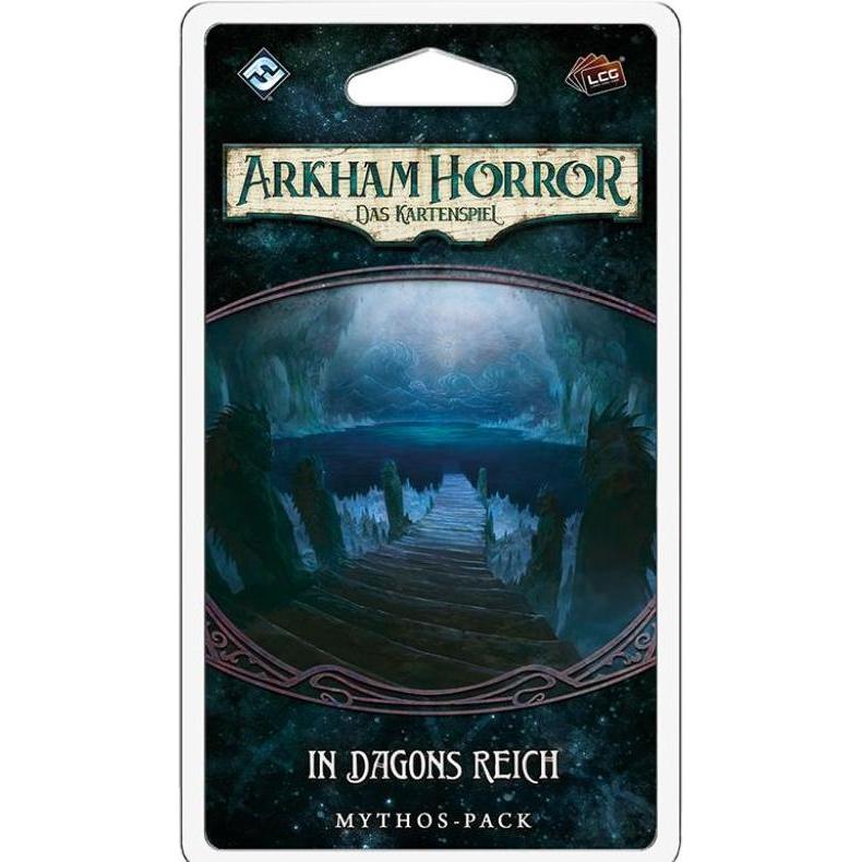 FFG FFGD1157 - In Dagons Reich: Mythos-Pack (Innsmouth-5): Arkham Horror: LCG (Erweiterung, DE-Ausgabe) (Deutsch)