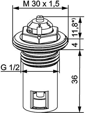 Image du produit Heimeier Thermostat-Oberteil 4324-03.301