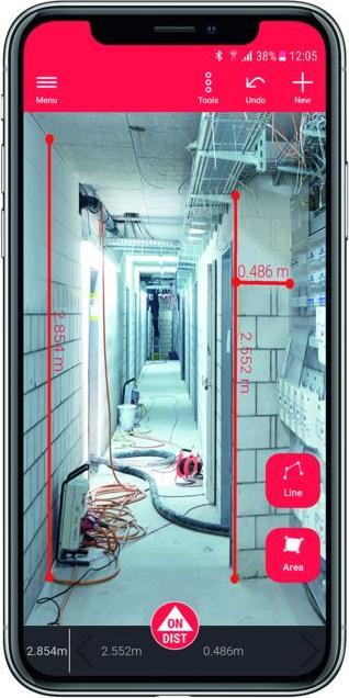 Produktbild Leica Geosystems Laserdistanzmessgerät DISTO D2 (100 m, 635 nm)