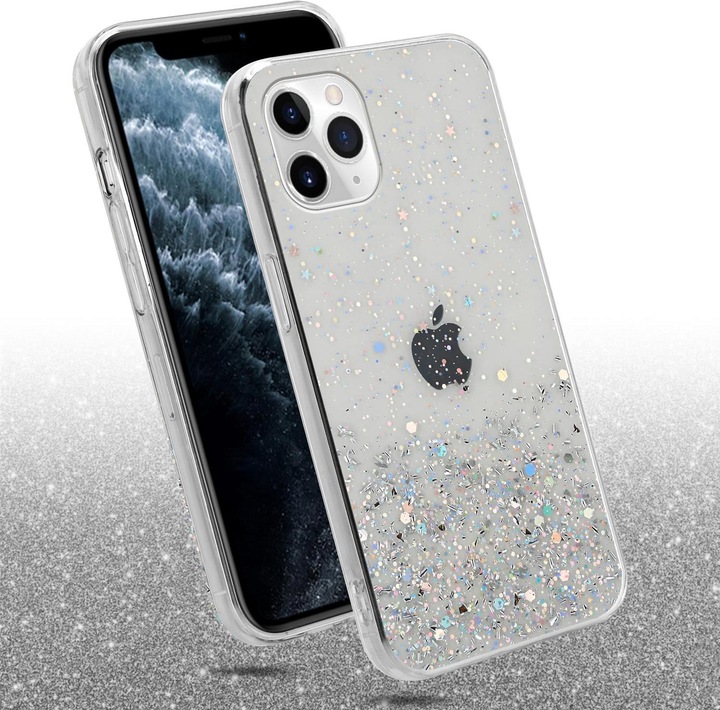 Actual product image Cadorabo TPU cover sparkling glitter (Apple iPhone 11)