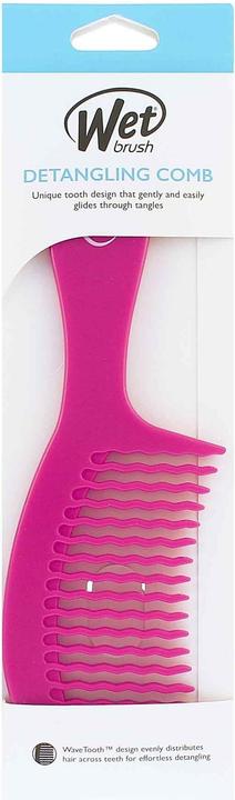 Actual product image Wet Brush Detangling Comb Pink