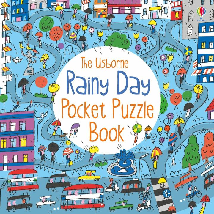 Image du produit Livre de puzzle de poche Rainy Day (128 pièces)