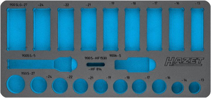 Actual product image HAZET Soft Foam Insert