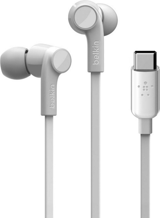 Actual product image Belkin Rockstar In-Ear Headphones USB-C Connector ws. (ANC, Cable)
