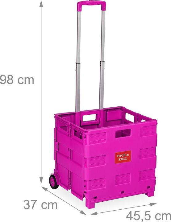 Image du produit Relaxdays Chariot à provisions