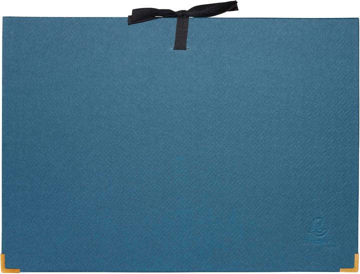 Image du produit Exacompta Trieur à rubans 18 compartiments OfficeByMe - Bleu canard (A4, 1 x)
