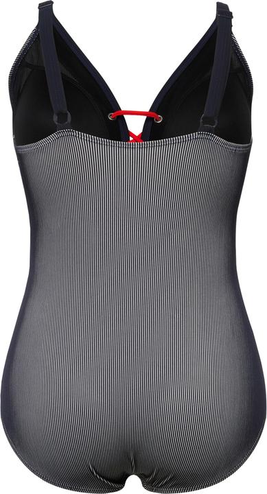 Produktbild Ulla Popken Badeanzug, Streifen, Softcups, Träger verstellbar (60)