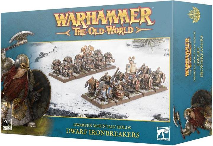 Produktbild Games Workshop Warhammer ToW - Dwarfen Mountain Holds Dwarf IronBreakers (Kunststoff)