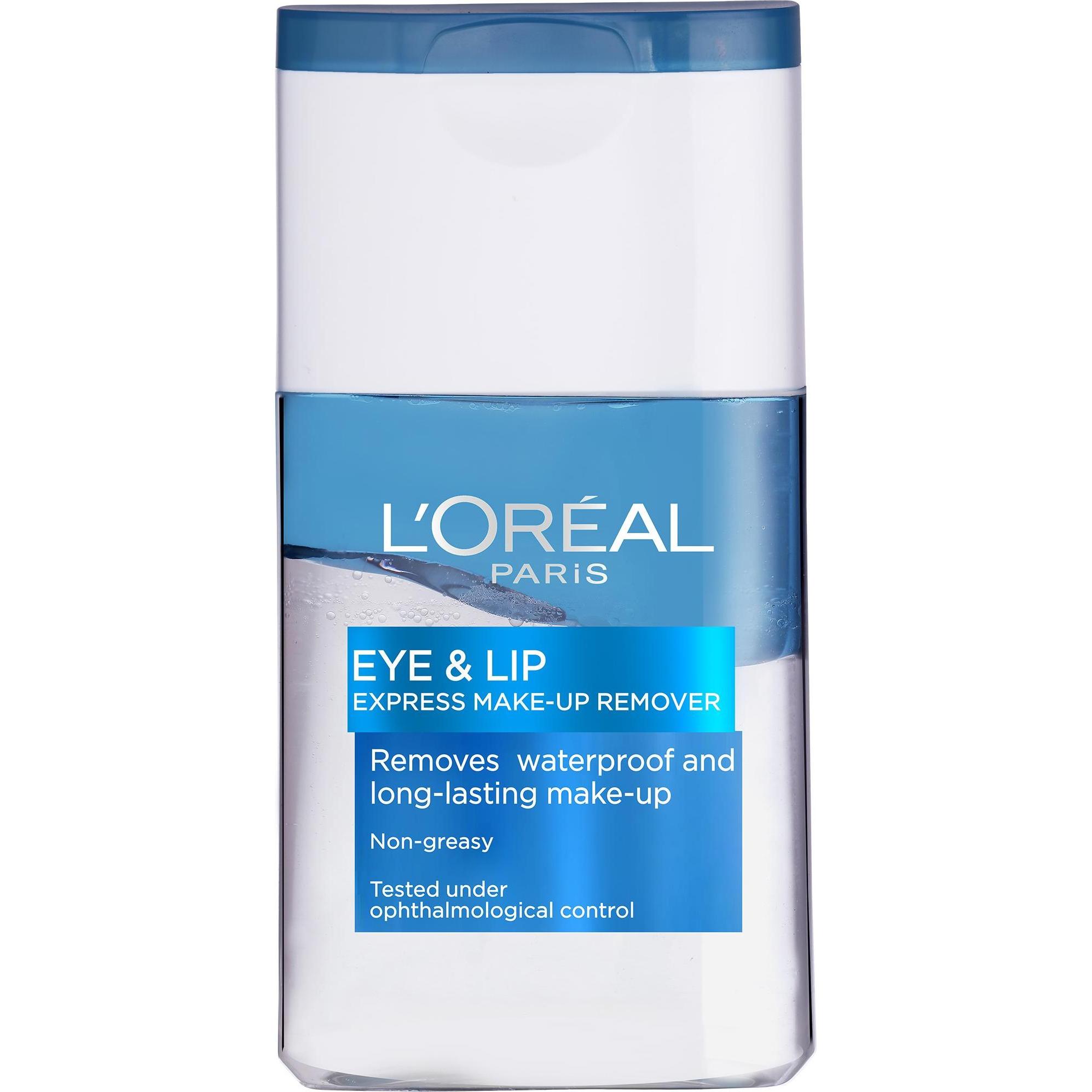 L'oréal Paris Damen Gesichtsreinigung, L'oréal - Wp Eye&Lip Make Up Remover 125 Ml (Make-Up Entferner, 125 Ml)