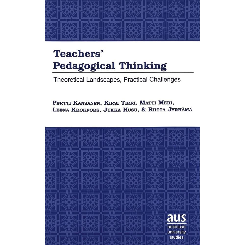 Thumbnail - Teachers' Pedagogical Thinking, Fachbücher von Pertti Kansanen, Matti Meri, Jukka Husu, Leena Krokfors, Kirsi Tirri