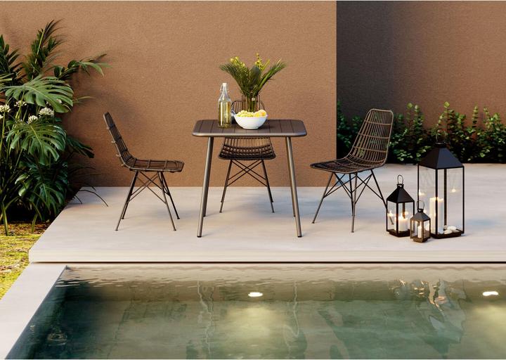 Immagine prodotto Kare Design Lanterna Giardino Oro Nero (4/set)