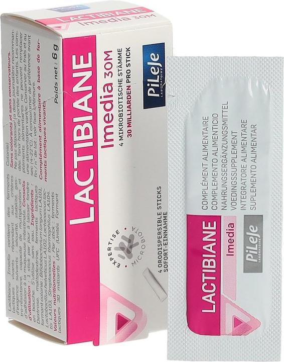 Image du produit Lactibiane Imedia sticks (4 pièce(s), Stylo, 14 g)