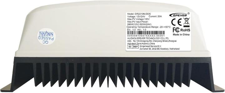 Produktbild Epever DR2210N DuoRacer MPPT Laderegler für zwei Batterien